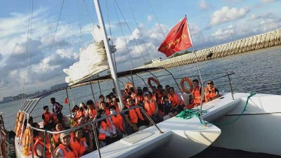 保定鈺鑫電氣組織山東海陽(yáng)三日游