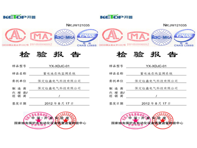 開(kāi)普實(shí)驗(yàn)室檢驗(yàn)報(bào)告